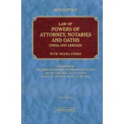 Sweet & Soft Publication's Law of Powers of Attorney, Notaries and Oaths [India & Abroad] [HB] by D. Sengupta